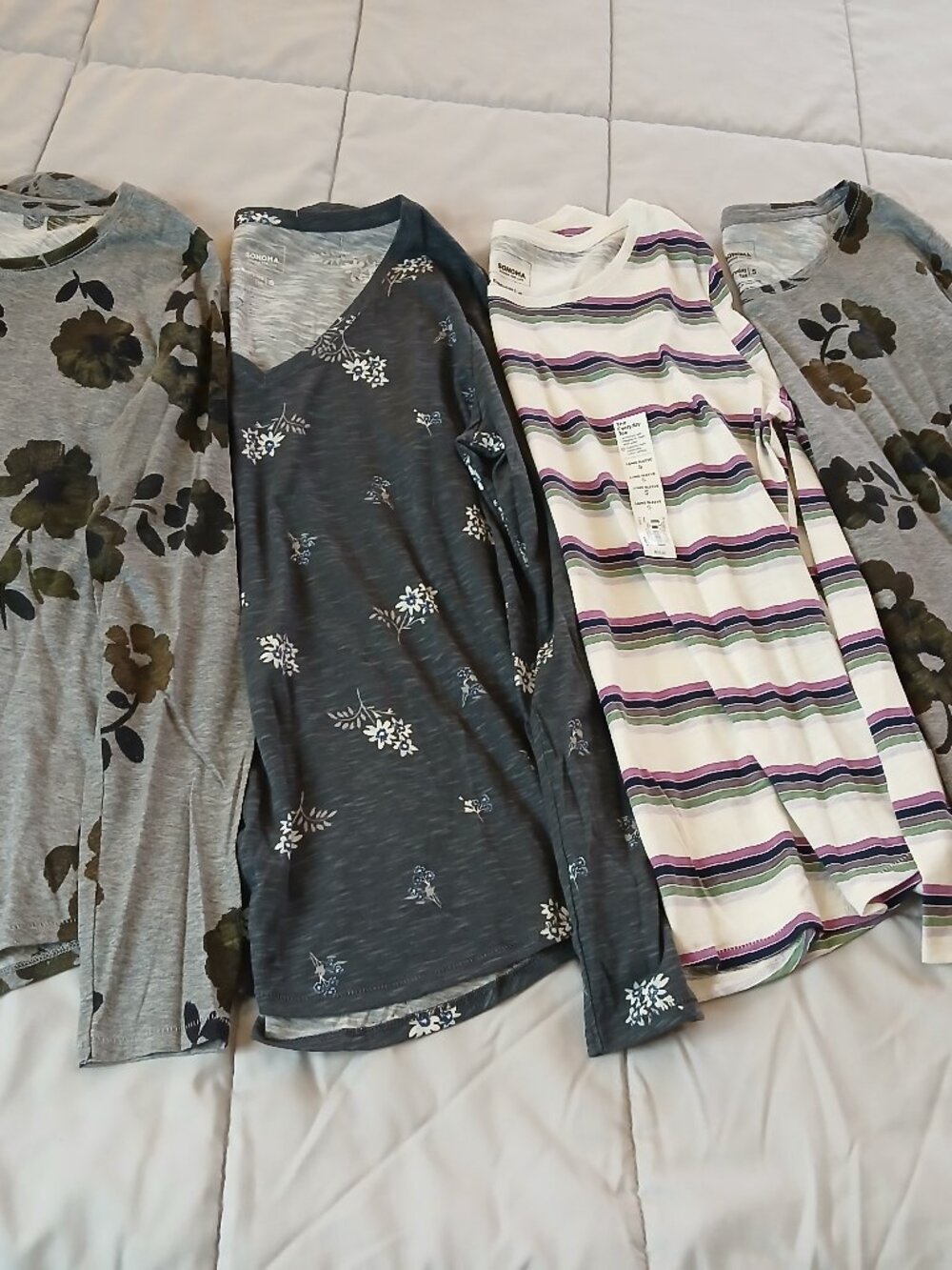 Sonoma Set of Long Sleeve shirts